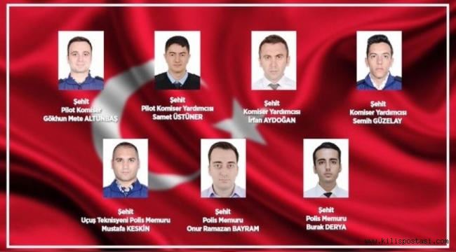Şehitlerimizin İsimleri Açıklandı