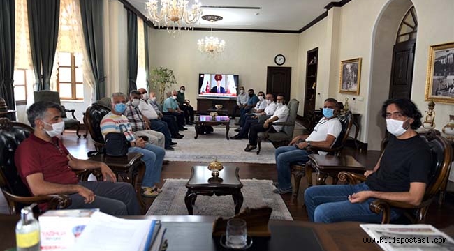 Vali Soytürk, Basın Mensupları ile Buluştu