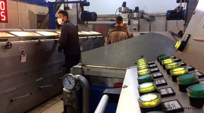 Kilis'te Zeytinler Sıkılıyor