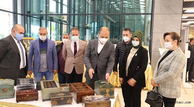 Merhum Başkan Bulut'un Anısına Sergi Açıldı