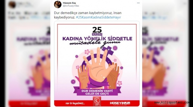 Şiddete Dur Demedikçe, İnsan Kaybediyoruz