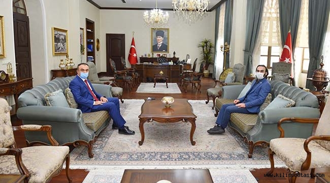 Çağlar'dan, Vali Soytürk'e Ziyaret