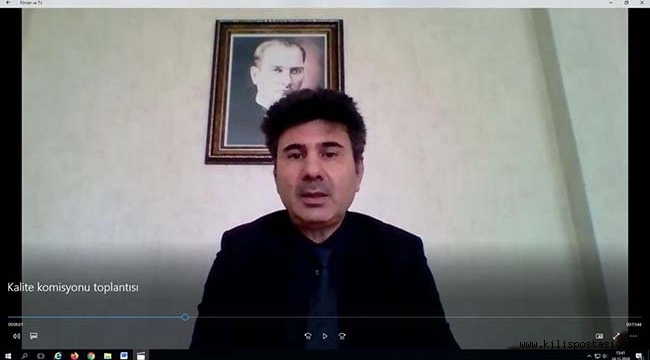 Kilis 7 Aralık Üniversitesinde Online Kalite Komisyon Toplantısı Yapıldı