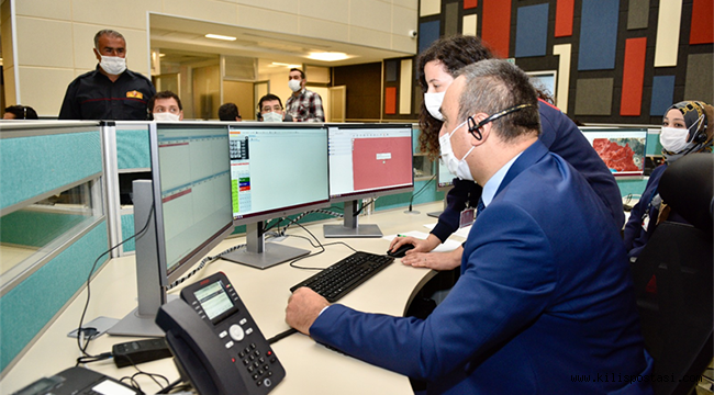 112'de Birleşen İlk Çağrıya Vali Soytürk Cevap Verdi