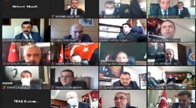2021 Yılı 1. Dönem İl Koordinasyon Kurulu Toplantısı Yapıldı