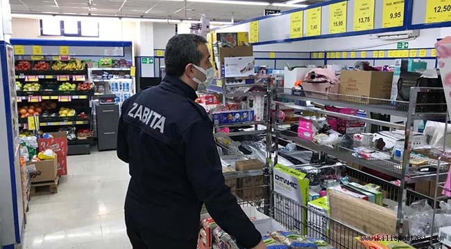 Kilis'te Etiket Denetimi Yapıldı