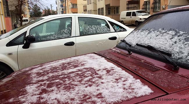 Kilis'te Kar Yağışı