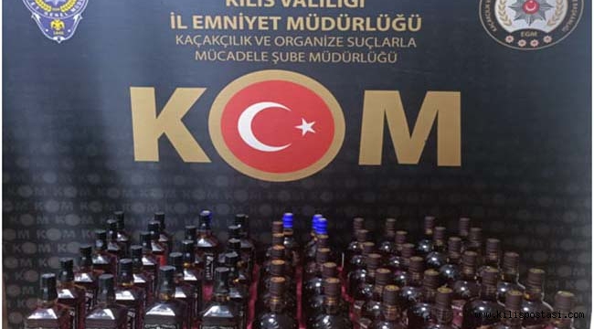 Kilis'te Sahte İçki Operasyonu