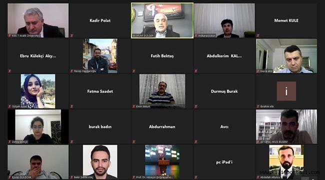 Kıraathane Söyleşilerinde Kilis Konuşuldu