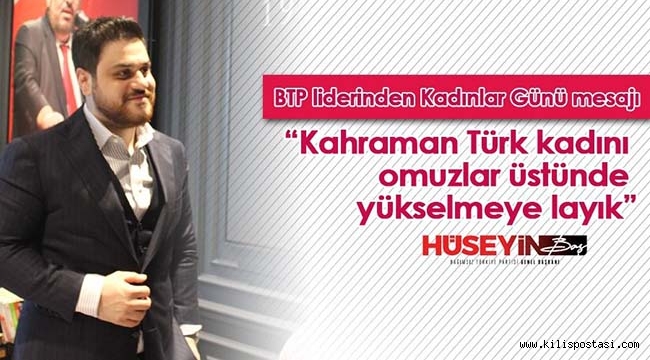 Kahraman Türk Kadını omuzlar üstünde yükselmeye layık
