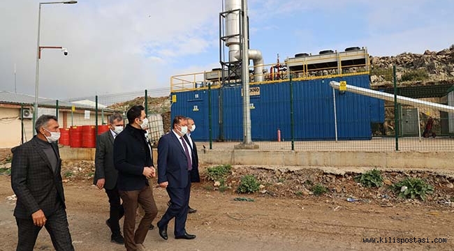 Kilis'te Çöpten Elektrik Üretiliyor