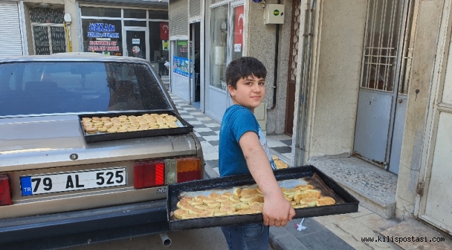 Kilis’te Fırıncı Çırakları Gerebiç Servisinde