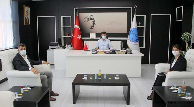 BİLSEM Müdürü, Rektör Karacoşkun'la Bir Araya Geldi