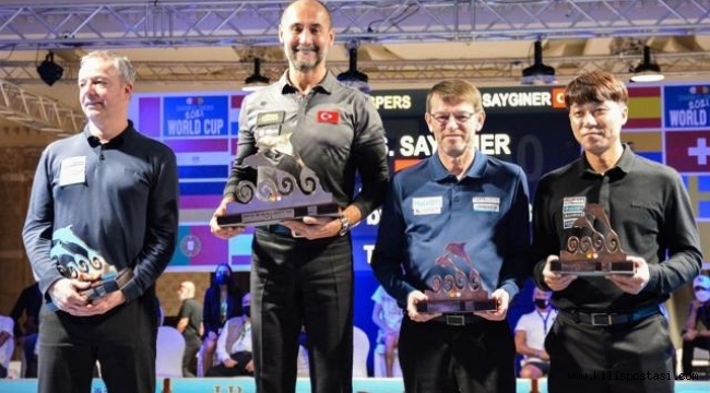 Semih Saygıner Dünya Şampiyonu