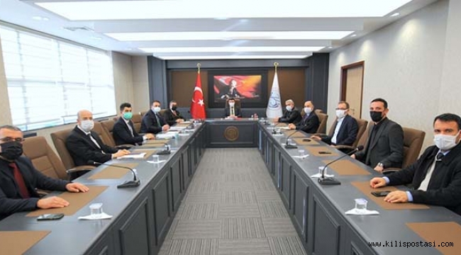 Üniversite Stratejik Plan Toplantısını Gerçekleştirildi
