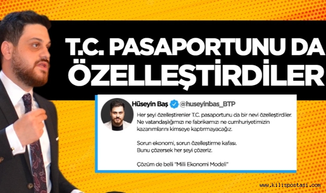 T.C. pasaportunu da özelleştirdiler