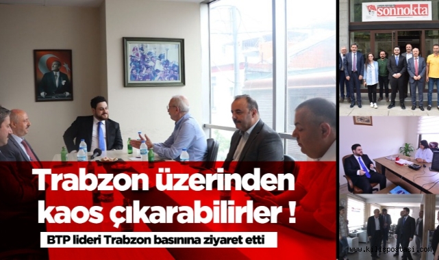 “Trabzon üzerinden kaos çıkarmak isteyecekler”