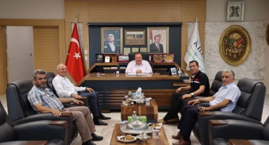 Kilis Belediyespor Yönetimi Belediye Başkanı Ramazan ile görüştü