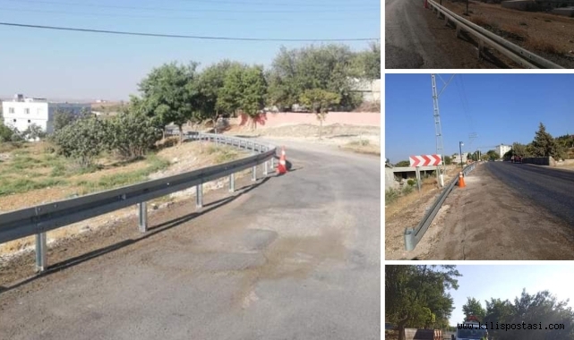 Polateli İlçe Girişinde Yol Düzenlemesi