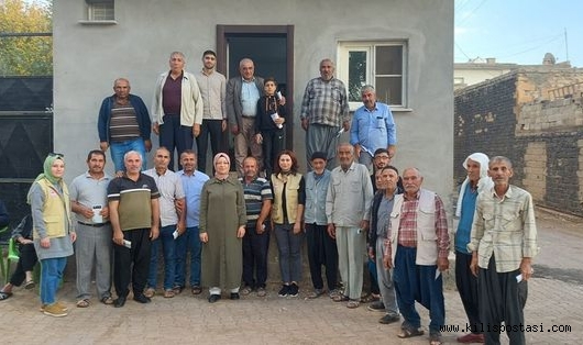 Kilis Müdürlüğü Teknik Personelleri Yavuzlu Köyü ziyareti