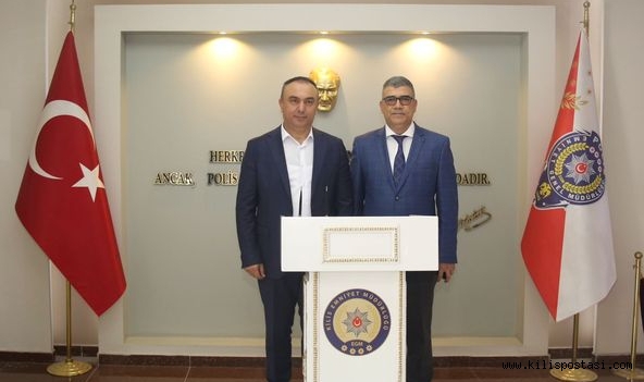 Kilis Valisi Recep Soytürk'ten İl Emniyet Müdürlüğü'ne Ziyaret