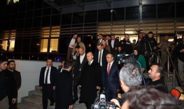 Bakan Soylu Kilis'te