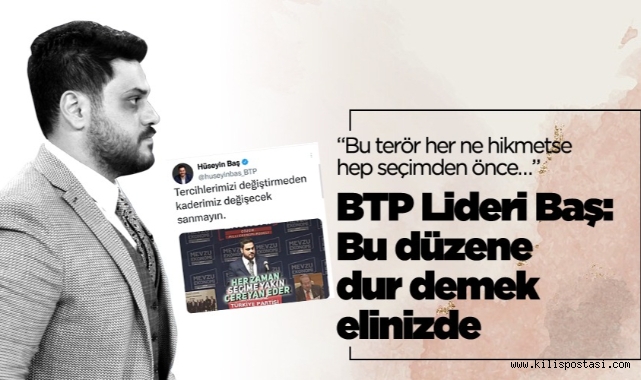 “Bu terör her ne hikmetse hep seçimden önce cereyan ediyor”
