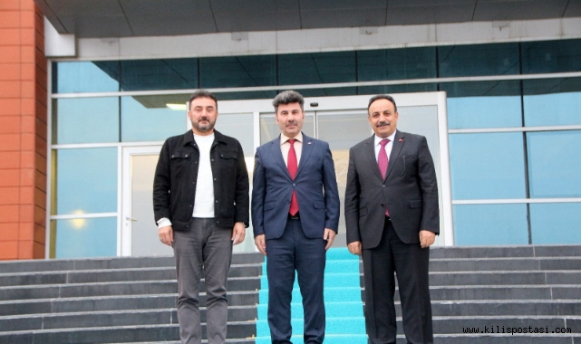 Hayırsever İş İnsanı Ahmet Karakılınç, Kilis 7 Aralık Rektörü Karacoşkun’la Bir Araya Geldi