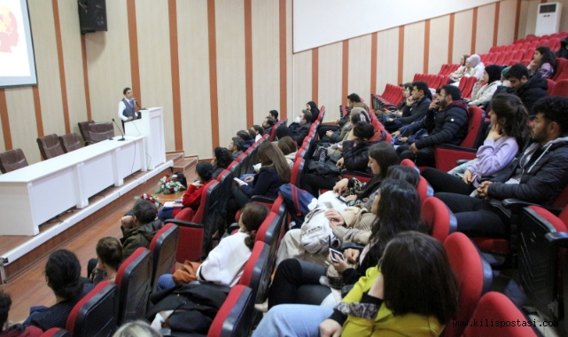Kilis 7 Aralık Üniversitesinde “Anlamın Varlıksızlığı” Başlıklı Konferans Gerçekleşti