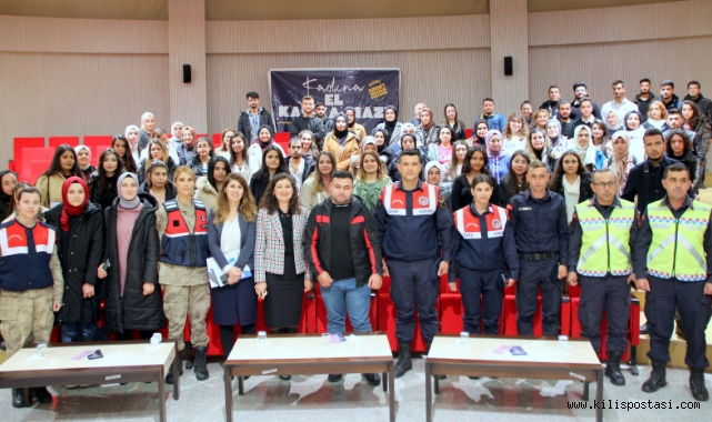Kilis 7 Aralık Üniversitesinde, Kadına Karşı Şiddetle Mücadele Paneli Gerçekleştirildi