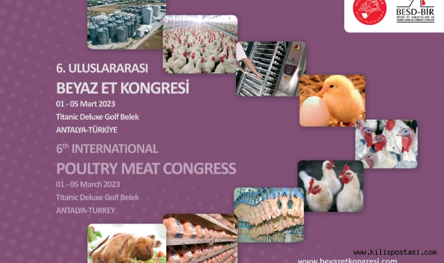 6. Uluslararası Beyaz Et Kongresi Mart'ta Yapılacak