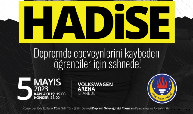 Hadise Depremde Ebeveyn Kaybı Yaşayan Çocuklar İçin Sahne Alacak