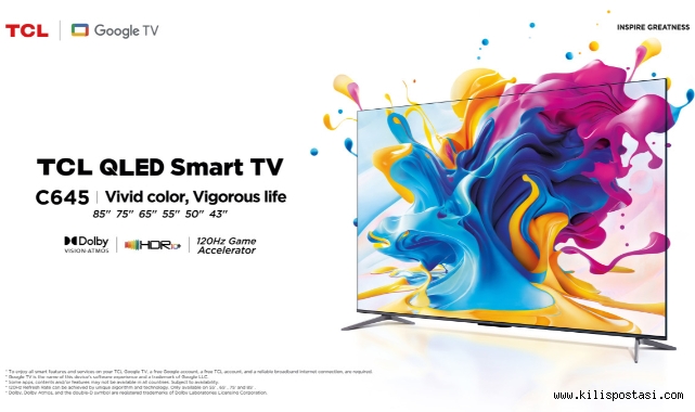 TCL Yeni C645 QLED TV'lerini Tanıttı