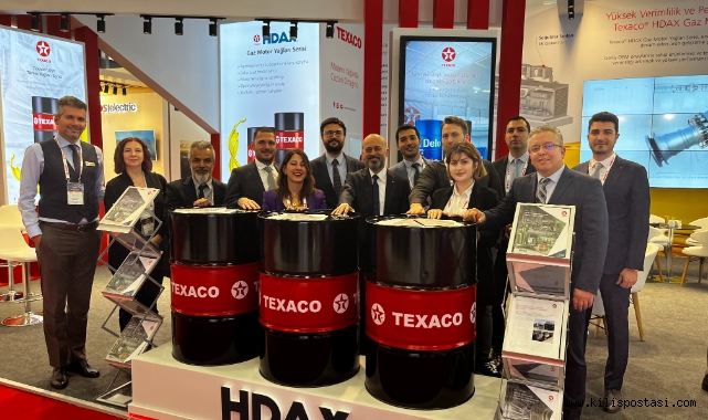 Texaco ürünleri, ICCI 2023'te yine yoğun ilgi gördü