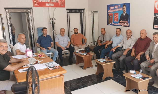 Bağımsız Türkiye Partisi Kilis İl Başkanlığı'nda Bayramlaşma Coşkusu