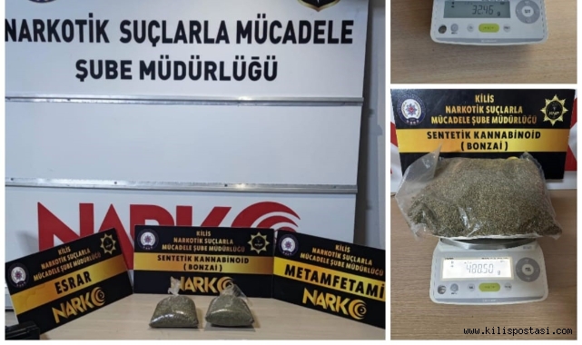 Kilis'te Bonzai ve Metamfetamin Operasyonu
