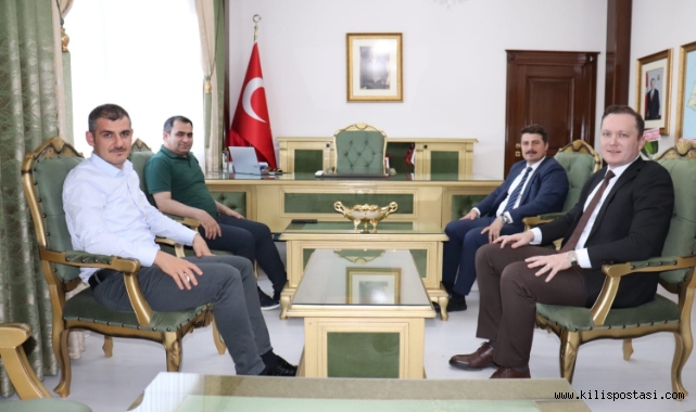 Polateli Kaymakamı Sadık Kılıç'a Hayırlı Olsun Ziyareti!