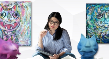 UZAKDOĞU'NUN POPÜLER KİREMİT KEDİSİ HİROMİTA CONTEMPORARY ISTANBUL'DA!