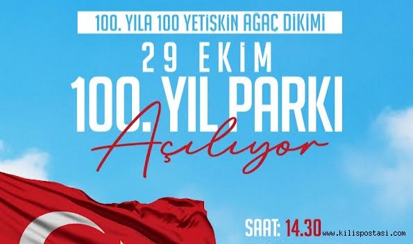 29 Ekim 100. Yıl Parkı Beylikdüzü'ne Yeşil Bir Nefes Olacak!