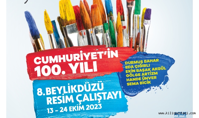 8. BEYLİKDÜZÜ RESİM ÇALIŞTAYI BAŞLIYOR