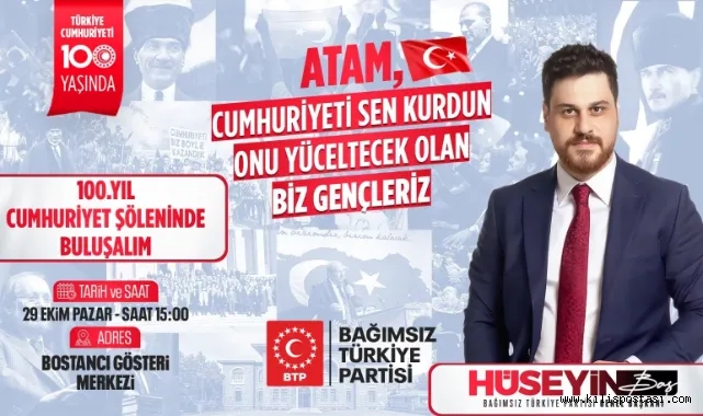 BTP, Cumhuriyetimizin 100. Yılını Coşkulu Bir Programla Kutlayacak!