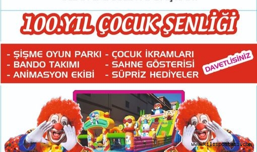 Elbeyli'de 100. Yıl Çocuk Şenliği!
