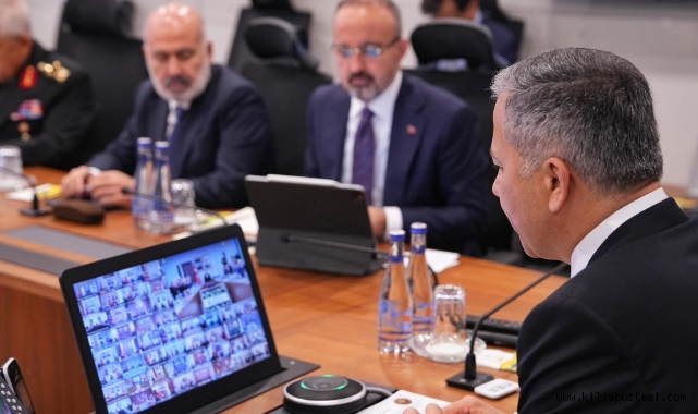 İçişleri Bakanı Ali Yerlikaya Videokonferans Toplantısı Gerçekleştirdi!