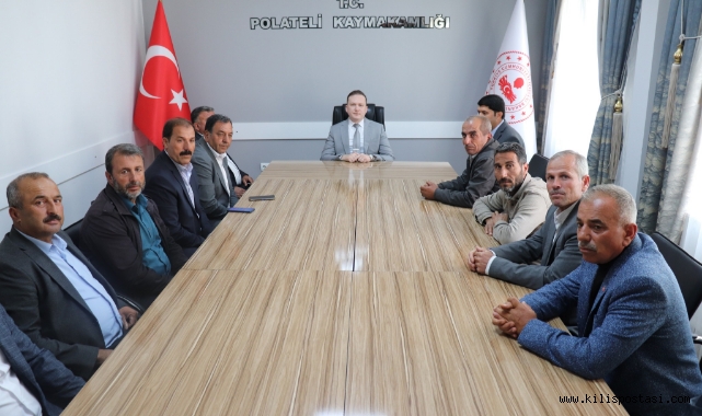 Polateli'nde 19 Ekim Muhtarlar Günü Kutlandı!