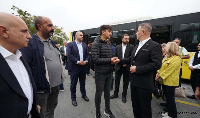 BM6 BEYLİKDÜZÜ - HARAMİDERE HATTI İLK SEFERİNE BAŞLADI