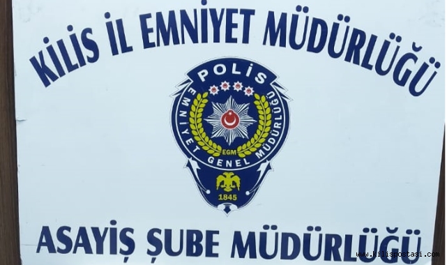 Kilis Emniyet Müdürlüğü Hırsızlık Olaylarıyla İlgili Çalışmalarını Sürdürüyor