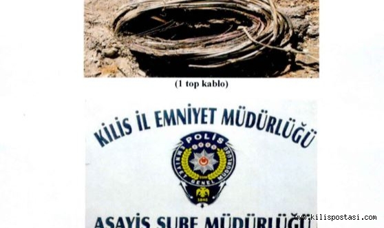 Kilis Emniyet Müdürlüğü'nden Hırsızlık Olaylarına Hızlı Müdahale