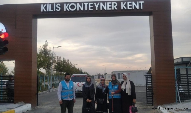 Kilis Müftülüğü Konteyner Kentte Ziyaretlerde Bulundu
