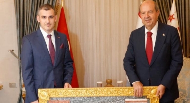 Musabeyli Kaymakamı ve Kıbrıs Gazileri, KKTC Liderleriyle Buluştu!