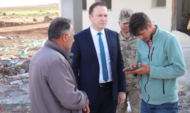 Polateli Kaymakamı Mehmet Sadık Kılıç İlçede Yapımı Devam Deprem Konutlarını İnceledi!